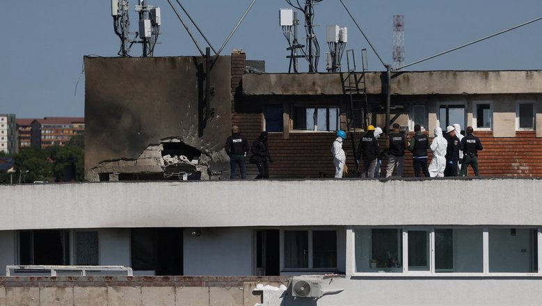Дан заявил, что упавший в Румынии БПЛА изменил траекторию из-за ПВО