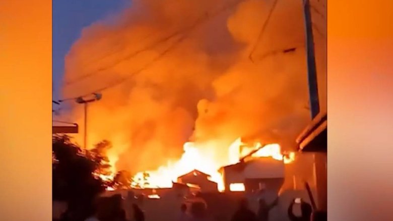 В Японии произошёл крупный пожар в храме Дайходзи